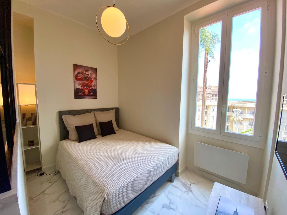 Refurbished With Sea View 5 Min Walk From Monaco By Elevators Apartment Beausoleil Bagian luar foto